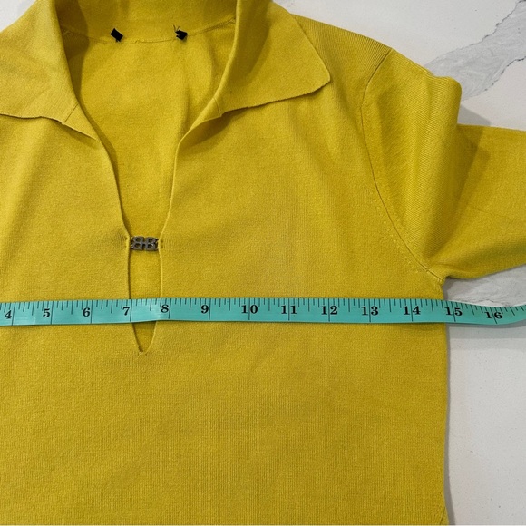 Vintage Balenciaga Silk & Cashmere Knit V-Neck Sweater - Picture 10 of 11